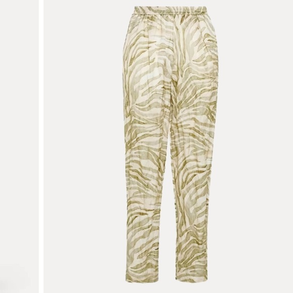 NWT Forte Forte Zebra Print Trousers Sz 0 ❣️Host Pick❣️ - Picture 5 of 9